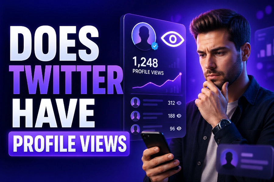 does twitter have profile views